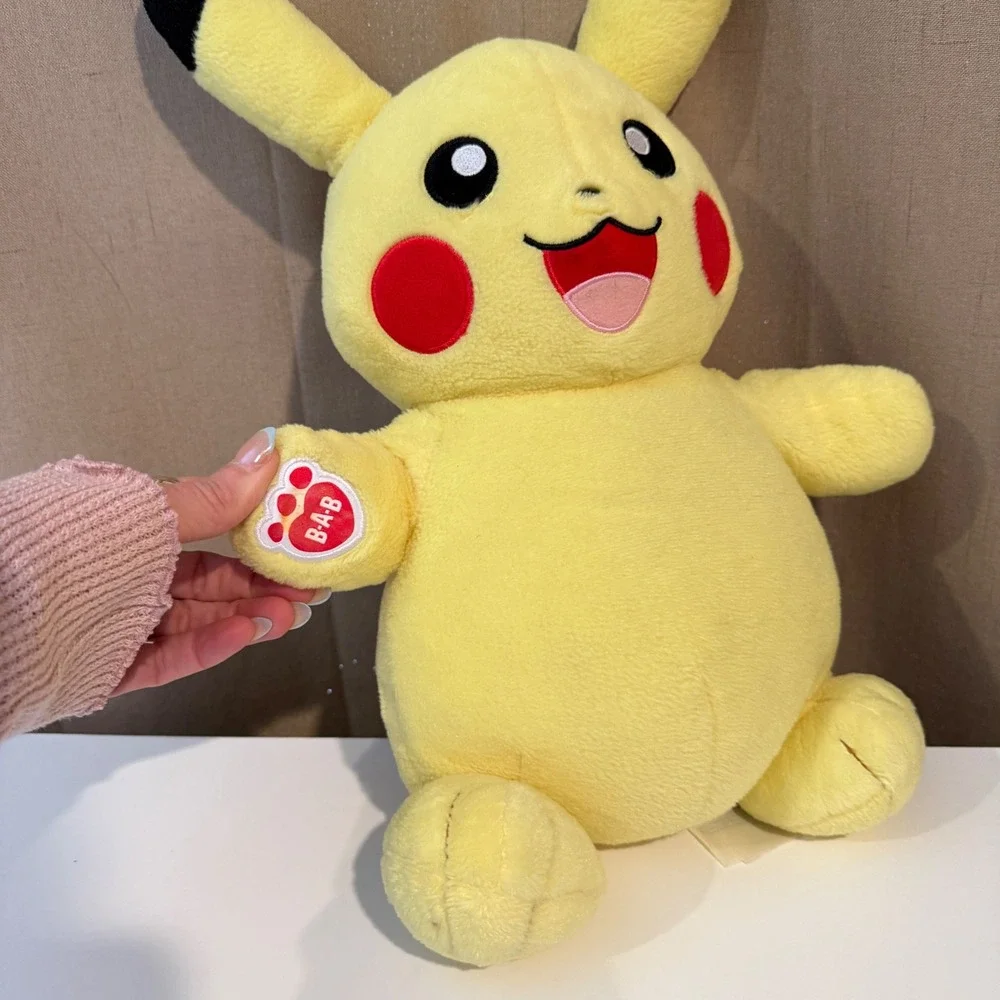 Build-A-Bear Workshop Pokemon Pikachu‎ Plush Stuffed Animal Yellow 18 inch